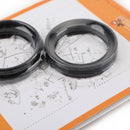 1996-2014 Yamaha XV1600 XV1700 XVZ1300 Royal Star Fork Oil Dust Seal Rebuild Kit