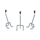 50Pcs Peg Hooks 2 Inch Pegboard Hooks Safety Black Tip Peg Board Hooks