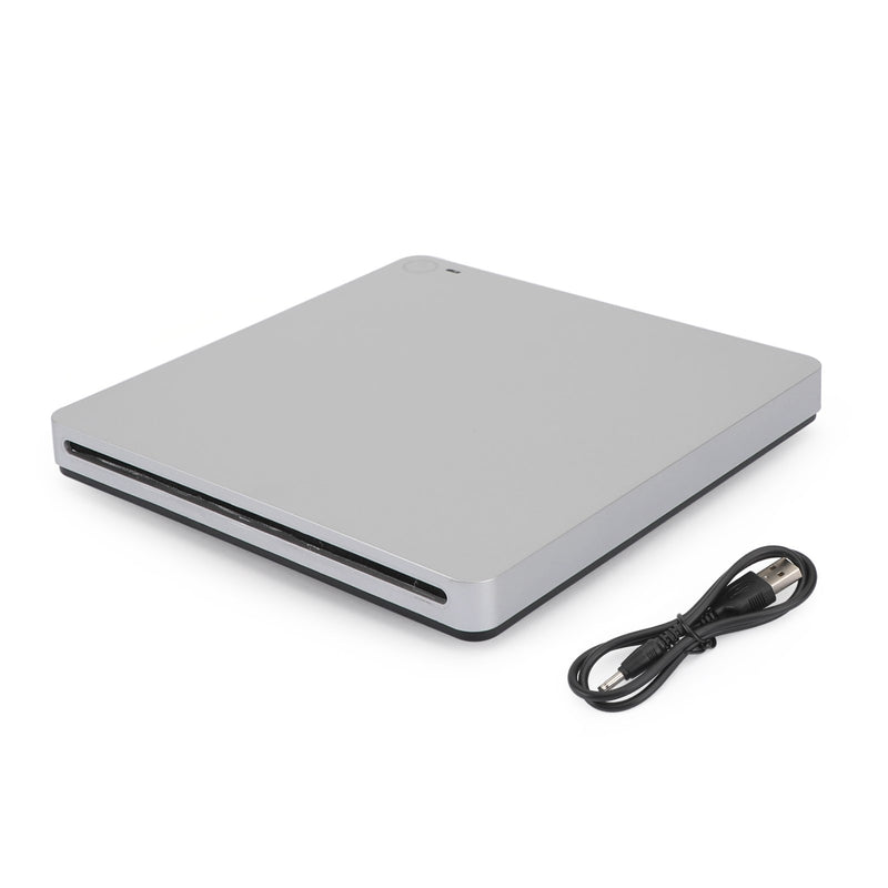Slot-in External CD/DVD Drive USB 3.0 Player Burner Writer for Laptop PC Mac