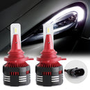 27W LED headlight Bullet Head Mini Conversion Kit 9012 LED Headlight Bulb Generic