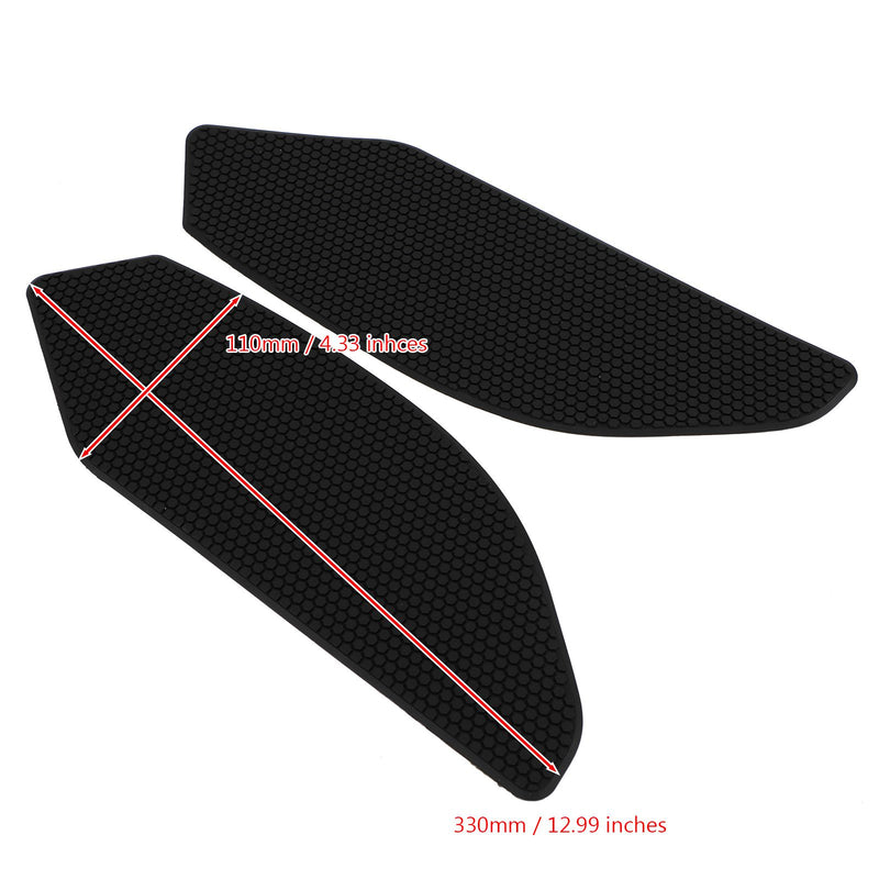Tank Pads Traction Grips Protector Fit for Suzuki GSXS GSX-S 1000/F 2014-2019 Generic