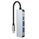 4-in-1 to HD USB C USB3.0 PD Type-C HUB Adapter Dock for Mac Windows PC