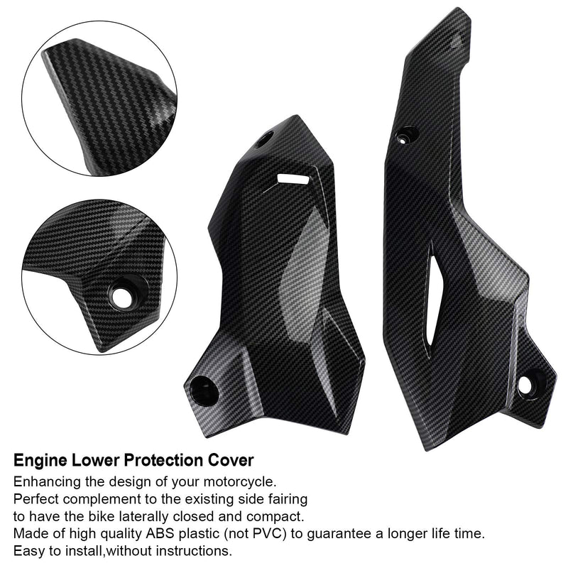 ABS Engine Lower Protection Cover Guard Fairing for KAWASAKI Z900 2020-2021 Generic
