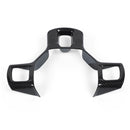 Carbon Fiber ABS Interior Steering Wheel Panel Cover Trim For Ram10-17 Generic