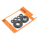 Complete Engine Oil Seal Crankcase Kit - 9pcs for Honda CRF250R 2010锟斤拷C2017 Generic