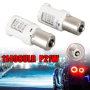 For Philips 11498ULRS2 Car Auxiliary Bulbs LED P21W 12V2W Red Brake Light