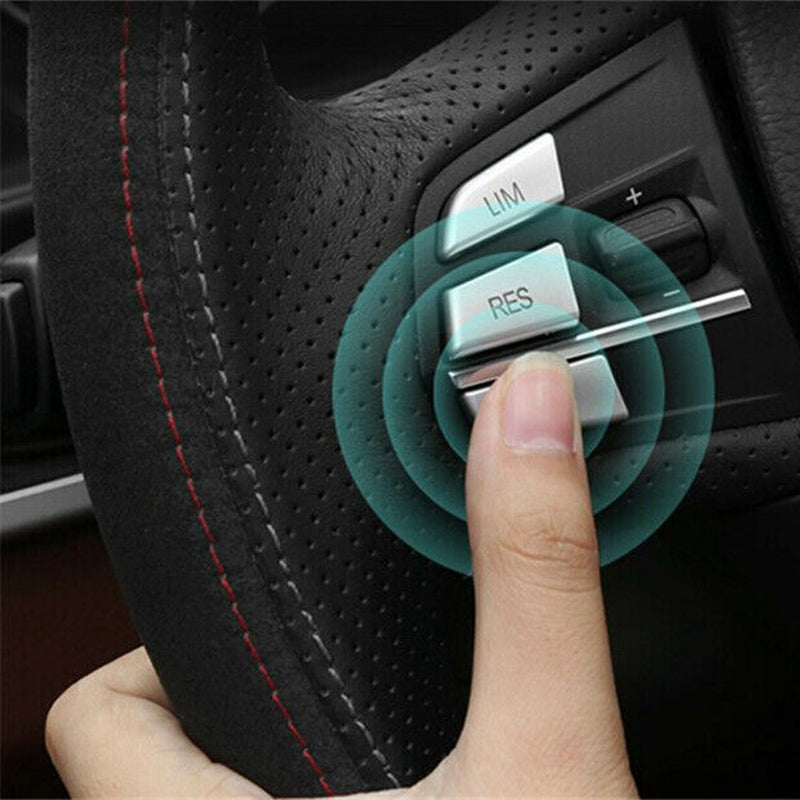 7x Inner Steering Wheel Button Trim Cover Fit For BMW X3 F25拢篓11-17拢漏X4 F26拢篓14-17拢漏 Generic