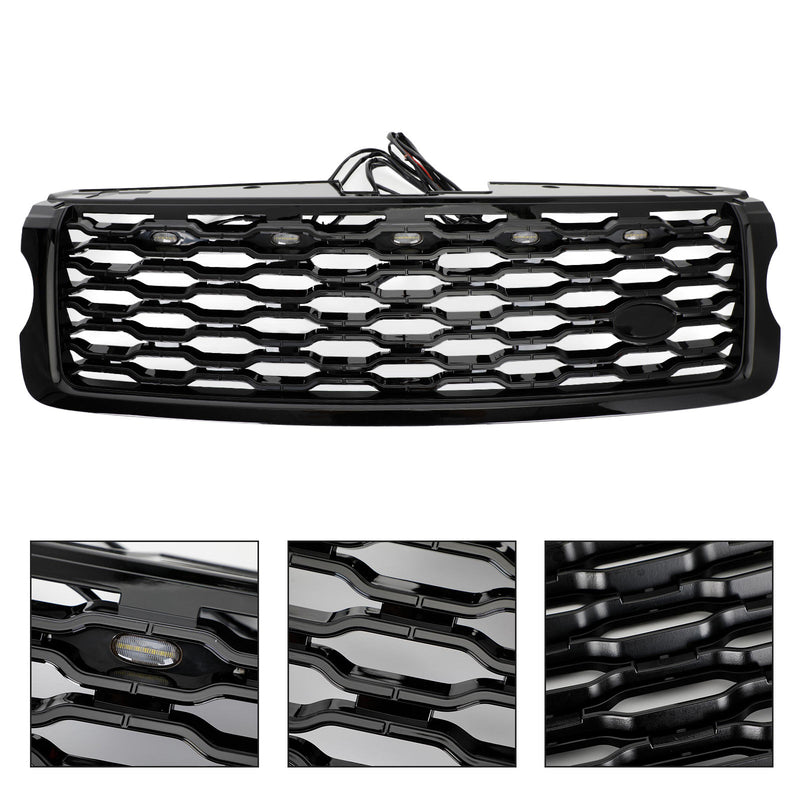 2013-2017 Vogue L405 Land Rover Range Rover Front Bumper Upper Grill With LED lights