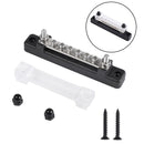 6 Way 150A Distribution Terminal Block Car Marine Boat Holder Cover 48V Bus Bar