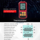 Digital Thermocouple Thermometer Temperature Dual-channel Meter Tester LCD