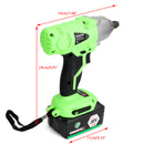 36VF Electric Cordless Impact Wrench Torque Drill Tool w/ 6000mAh Li-Ion Battery