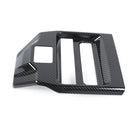 Carbon Fiber Rear Control Panel Air Vent Cover Trim For Ram 2018+ Generic
