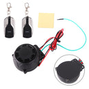 Detector Anti Theft Security Remote Control Alarm System Kit For Motorcycle Generic