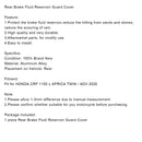 Deckel den hinteren Bremsfluidschutz f¨¹r Honda CRF 1100 L AFRICA TWIN/ADV 2020 Generic