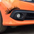 Porsche Volkswagen Beetle Black Car Headlight Eyelash Sticker Eyebrow Decal