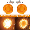 1157 LED Brake Turn Signal Light For Touring Street Glide Electra Glide Generic