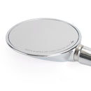 Left & Right Rearview Mirror Chrome For Vespa Primavera 50 125 150 2014-2022 Generic