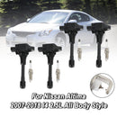 Nissan Altima Sentra Rogue X-Trail Tiida 2.5L UF549 Ignition Coils Pack 4PCS