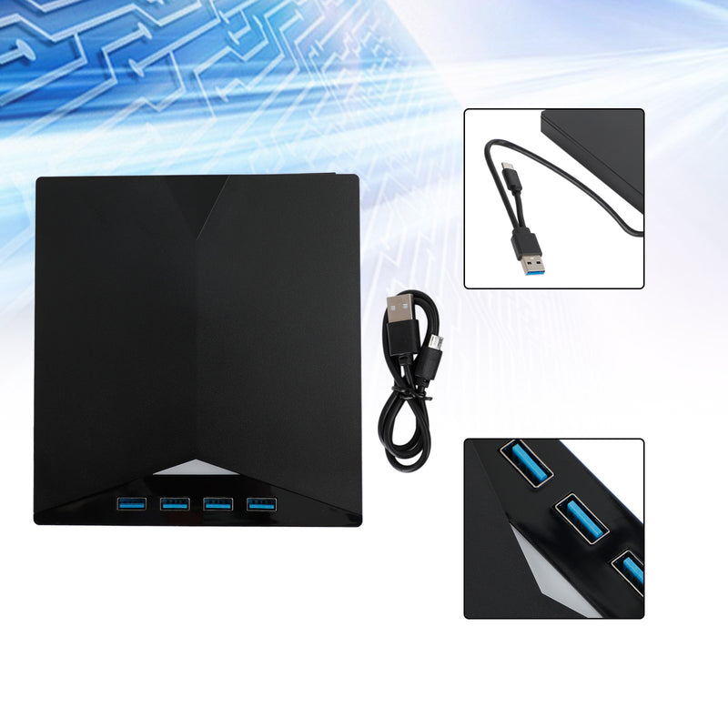 External DVD Drive for Laptop Compatible with Laptop Desktop PC Mac OS External CD/DVD Drive for Laptop 7 in 1 USB 3.0 DVD Player Portable Burner USB Type-C 7 IN 1 External ray Disc Writer Reader BD CD DVD Drive USB 3.0