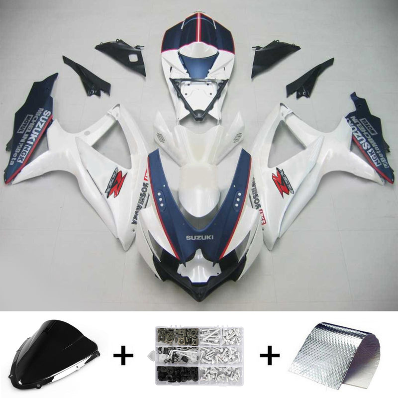 Suzuki GSXR 600/750 2008-2010 Fairing Kit Bodywork Plastic ABS K8