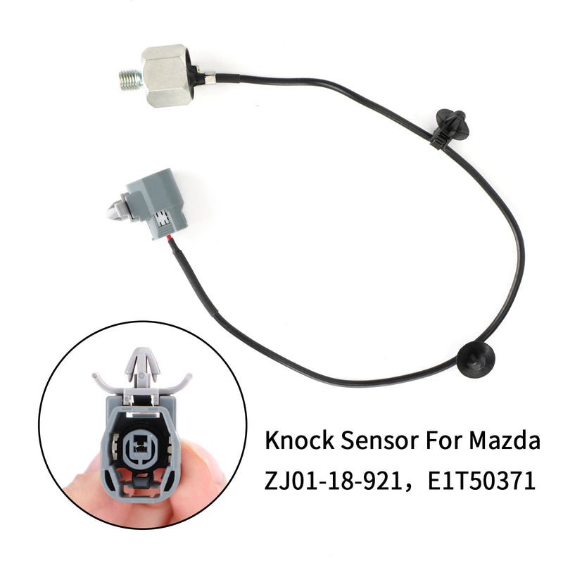 ZJ01-18-921 Front Detonation Knock Sensor E1T50371 For Mazda 2 3 5 6 1.4 1.6 2.0 Generic