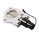 2.5" Exhaust Control E-Cut Out Dual Valve Electric Cutout Y Pipe With Remote Kit Generic
