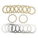 Clutch Kit Iron& Friction Plates fit for Honda VT1100 Shadow VF1000 FE/FF/RE Generic