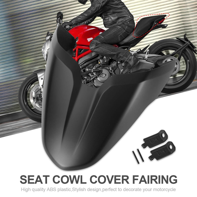 Rear Passenger/Pillion Seat Cover Fairing For Ducati Monster 797 821 1200 Generic