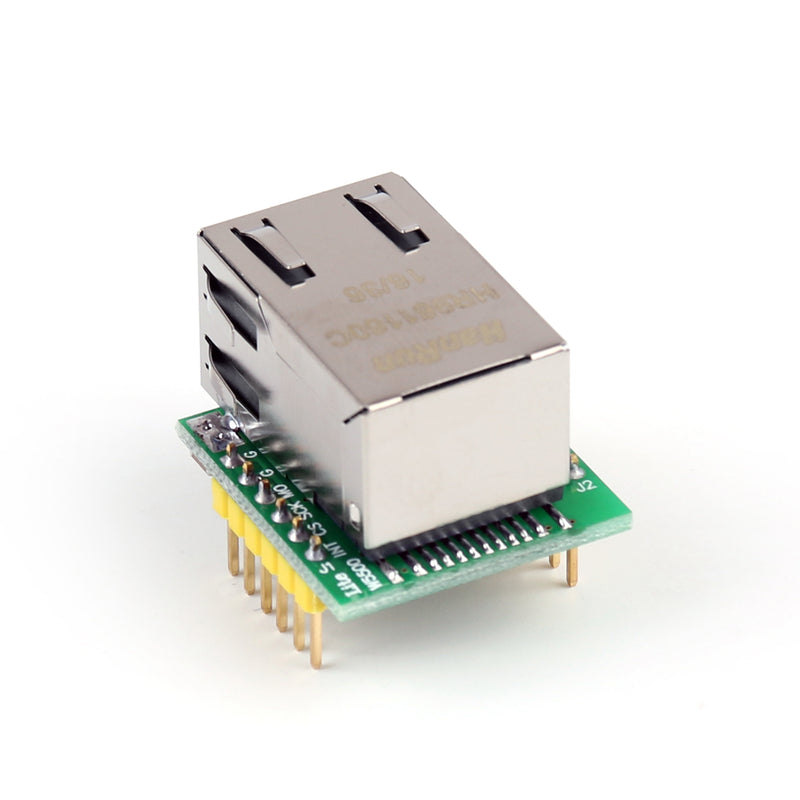5Pcs HR961160C USR-ES1 W5500 Chip SPI to LAN/ Ethernet Converter TCP/IP Module