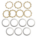 Clutch Kit Iron& Friction Plates fit for Honda 22201-ML4-610 FT500C 1982-1983 Generic
