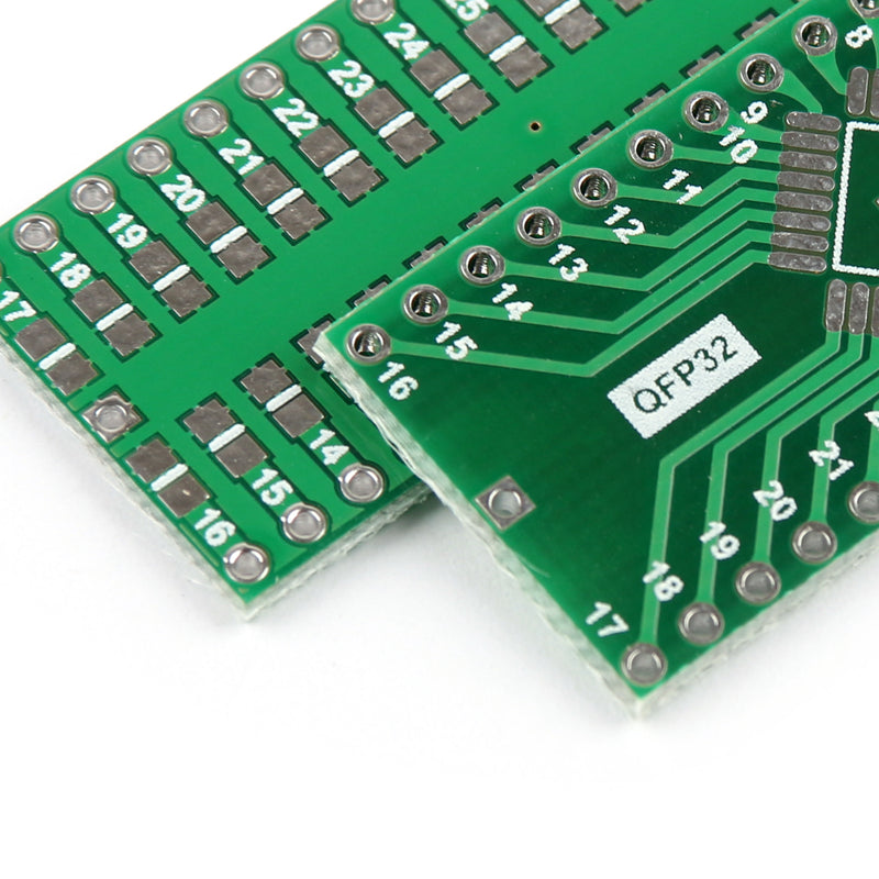 QFP32 To DIP32 TQFP LQFP EQFP 0.8mm To DIP32 Adapter PCB Board Converter