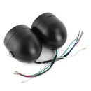 4.33" Twin Dual LED Headlight Universal Chopper Bobber Cafe Racer Motorcycle Generic