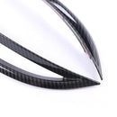 Carbon Fiber Rear Fog Light Lamp Cover Trim For Tesla Model 3 2019+ Generic