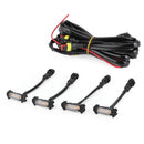 4PCS/Set LED Lights Fit Front Bumper Grille Tacoma 2016-2020 PT228-35170 Clear Generic