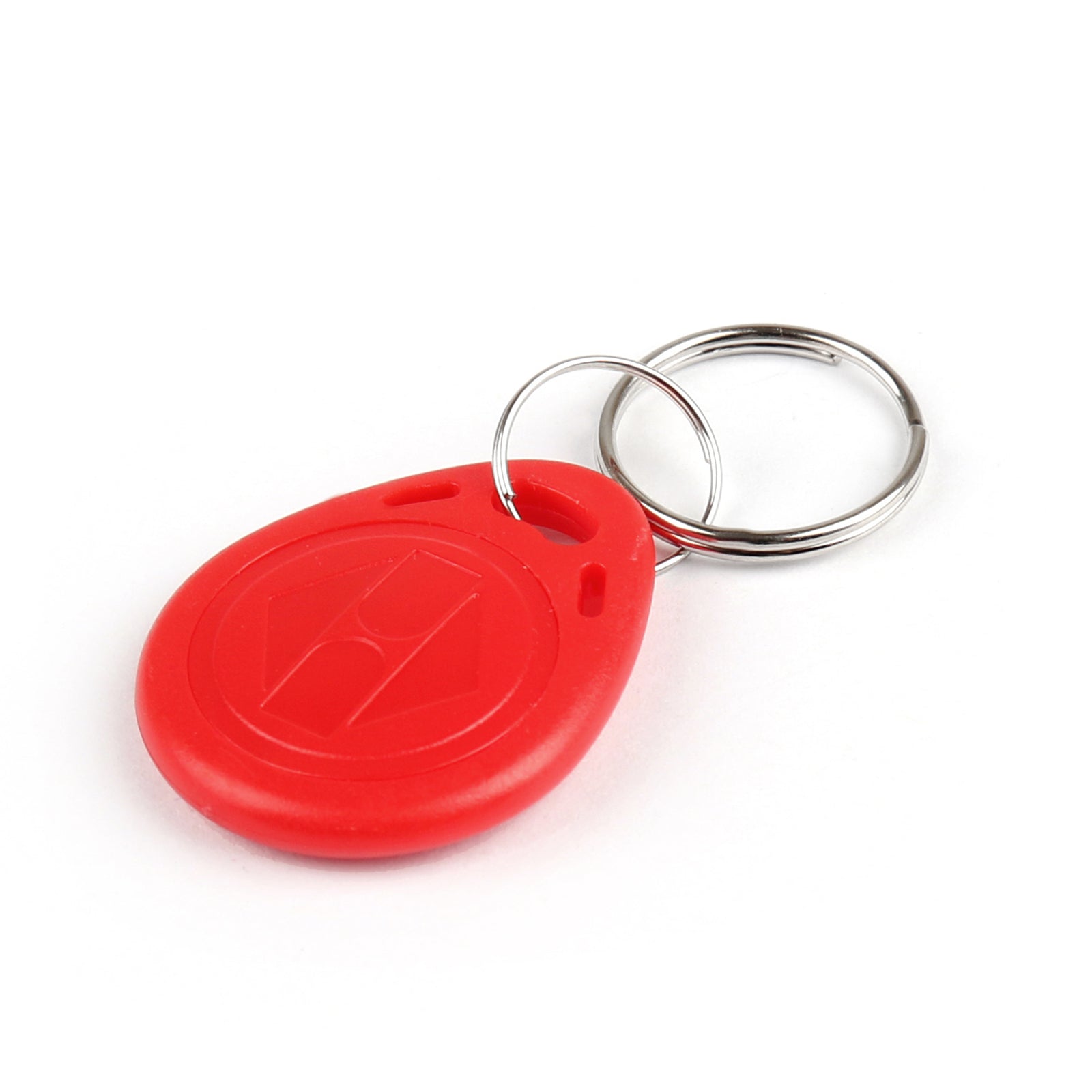 10Pcs Readable RFID Tokens 125Khz EM4100 Tags ID Card Key Chain Card A