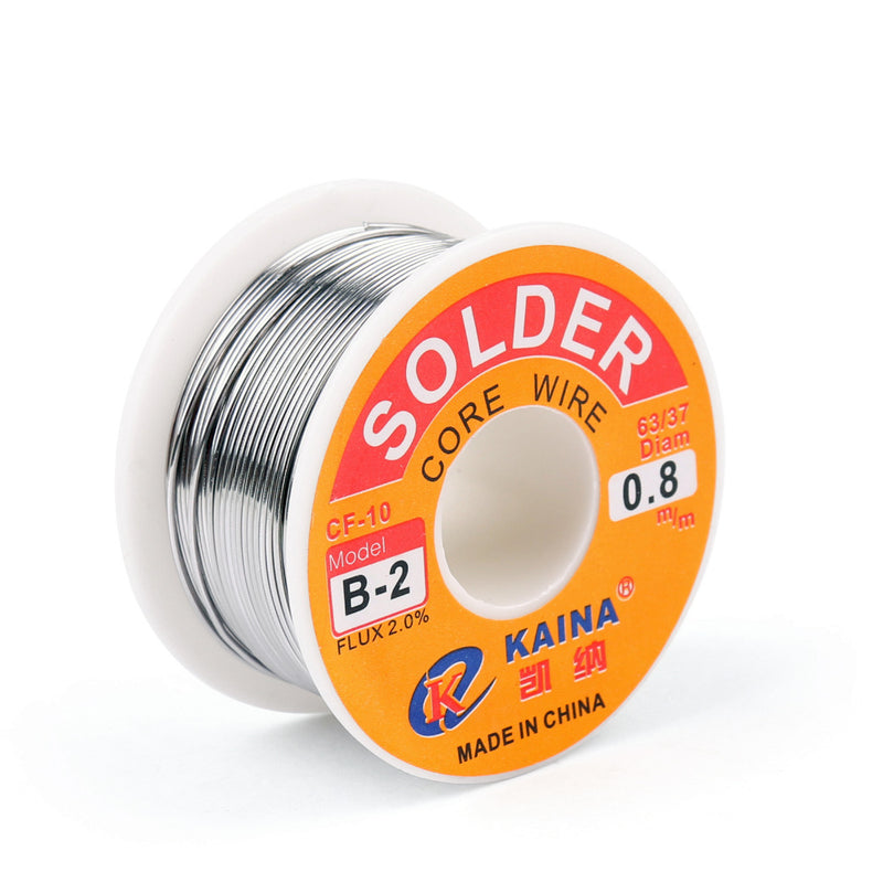Sale High Quality 0.8mm 100g 63/37 Tin lead Rosin Core Solder Wire Soldering Welding Flux 2% Reel Welding Promotion